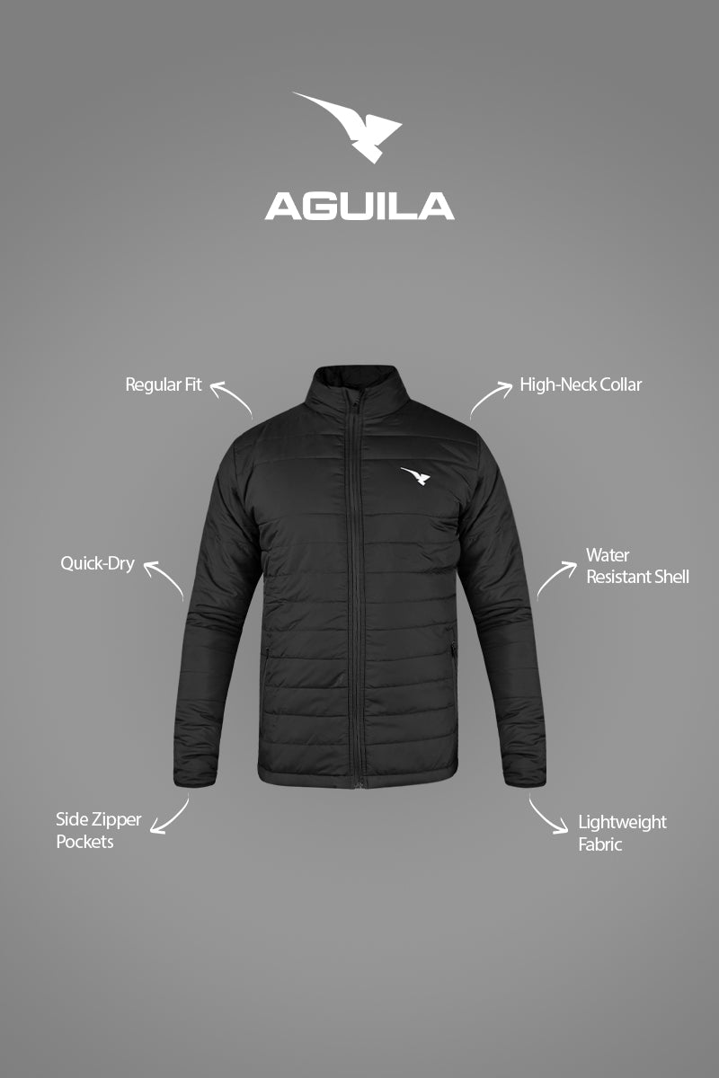 CLASSICO BLACK PUFFER JACKET
