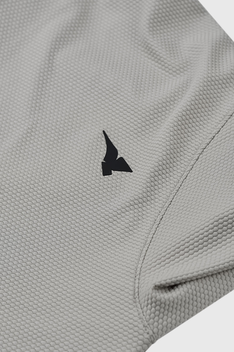 Midnight Men LS Golf Polo ASH GREY