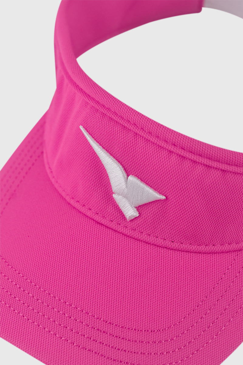 GOLF VISOR CAP HOT PINK