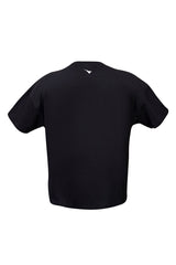 CozyVibe Black Ladies Over Size TShirt