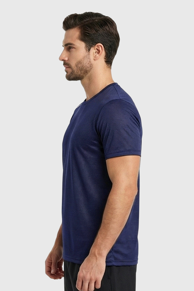 IRON LIFT T SHIRT DEEP NAVY