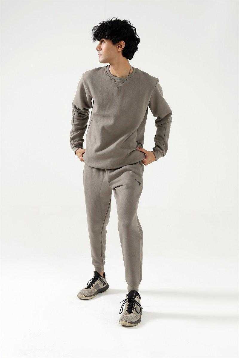 Grey Sweat Shirt / Pant - aguilaactivewear
