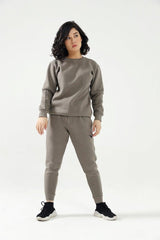 Grey Sweat Shirt / Pant - aguilaactivewear