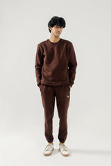 Brown Sweat Shirt / Pant - aguilaactivewear
